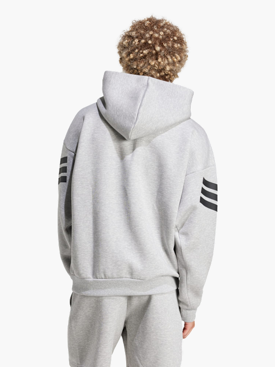 adidas Future Icons 3-Streifen Hoodie Grau 142432 3