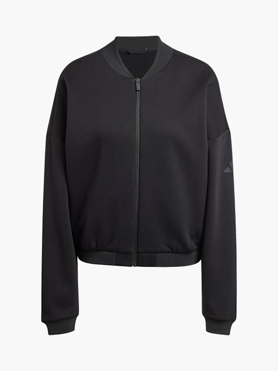 adidas Essentials Contemporary Logo Bomberjacke Schwarz 142747 1