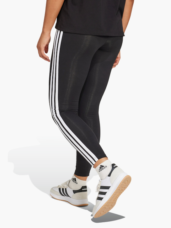 adidas Essentials 3-Streifen Cotton Leggings Schwarz 142755 3