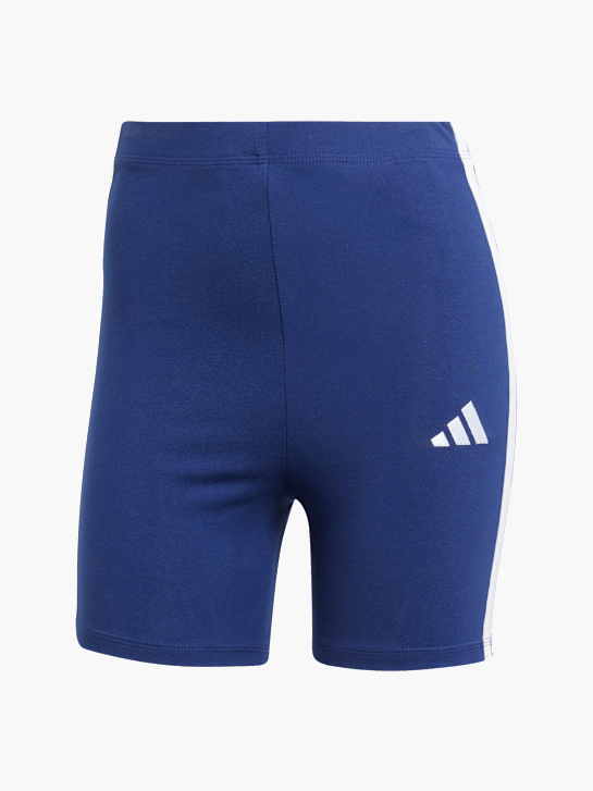 adidas Essentials 3-Streifen High Waisted kurze Leggings Blau 142760 1