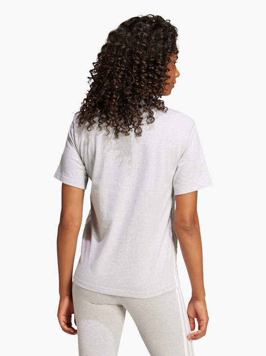 adidas Essentials 3-Streifen Cotton T-Shirt Grau 142762 3