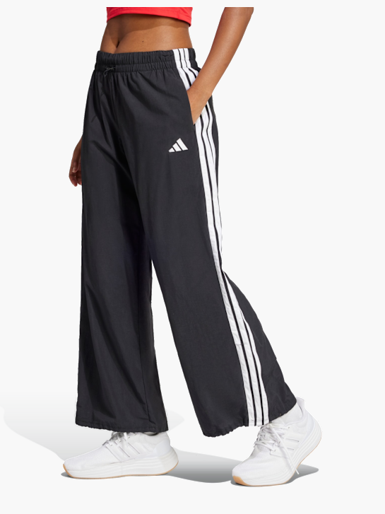 adidas Essentials 3-Streifen Lifestyle Woven Parachute Hose Schwarz 142794 2
