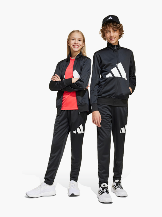 adidas Essentials Climacool Kids Trainingsanzug Schwarz 142526 2