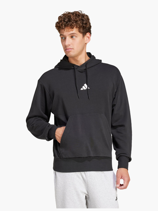 adidas Essentials Feelcozy French Terry Hoodie Schwarz 142633 2