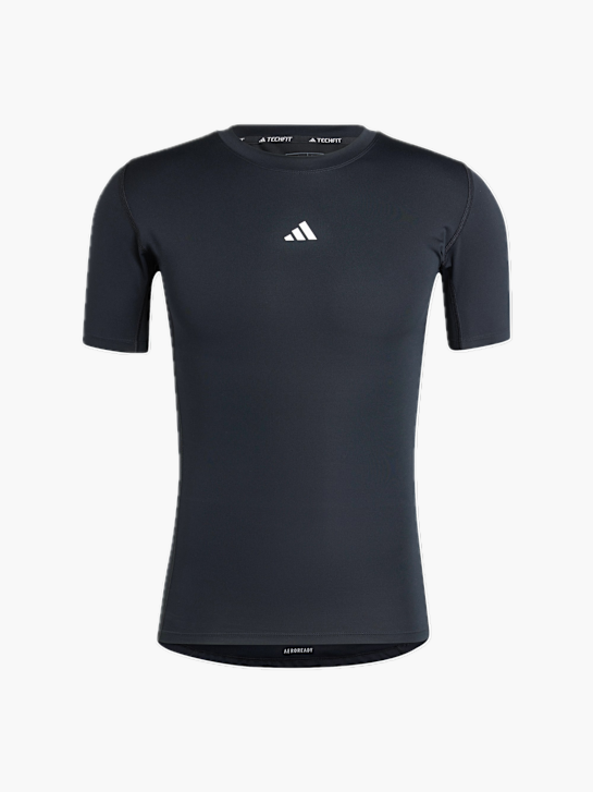 adidas TECHFIT Compression Training T-Shirt Schwarz 132602 1