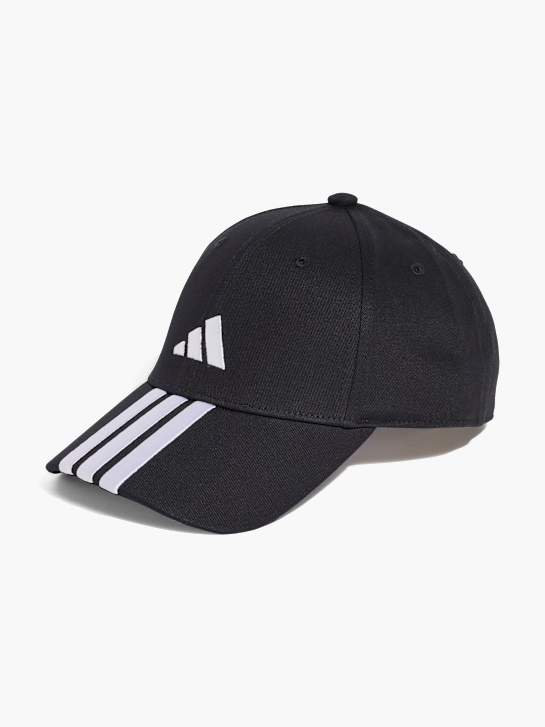 adidas 3-Streifen New Logo Baseball Kappe Schwarz 142668 1