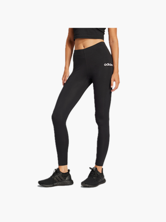 adidas Essentials Linear Cotton Leggings Schwarz 132555 2