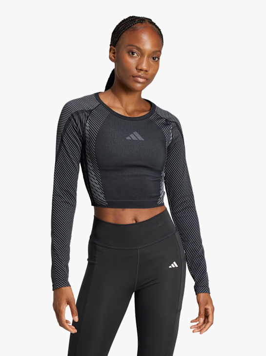 adidas Seamless Knitted Longsleeve Schwarz 142682 2