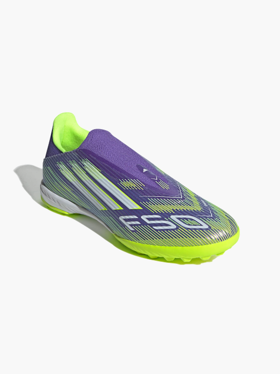 adidas F50 League Laceless TF Fußballschuh Lila 142916 2