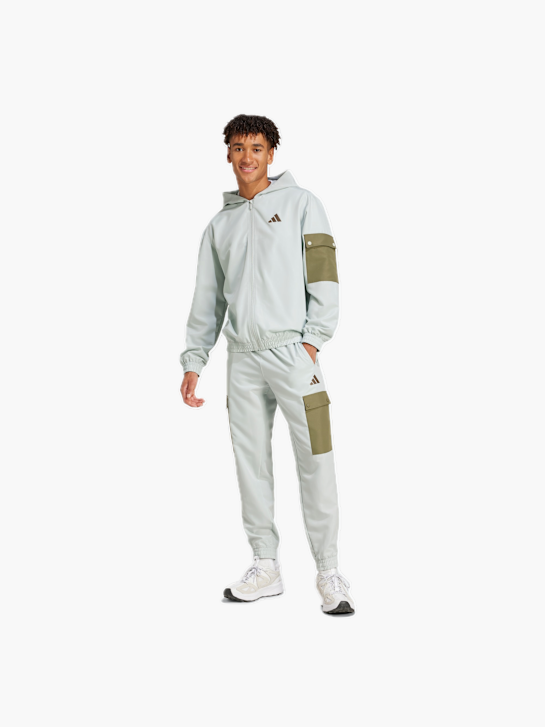 adidas Sportswear Woven Cargo Trainingsanzug Grau 132415 2