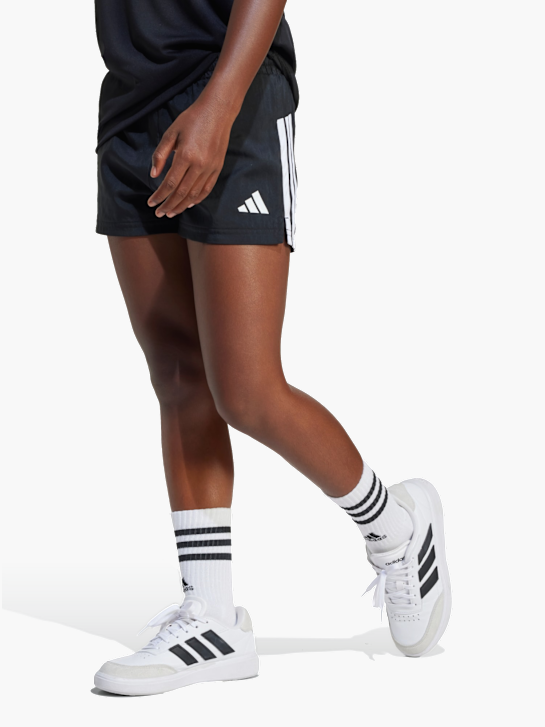 adidas Train Essentials 3-Streifen Kids Shorts Schwarz 142629 2