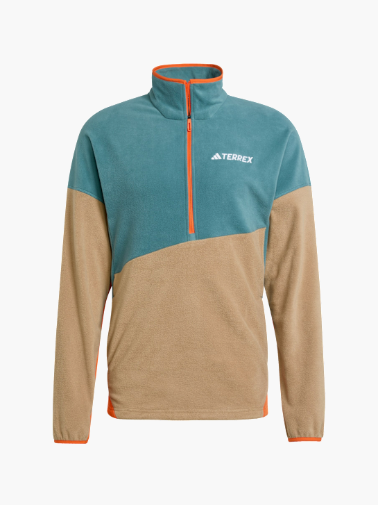 adidas TERREX Multi Climawarm Fleece Oberteil Grün 142654 1