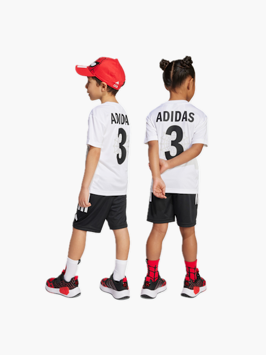 adidas Marvel Spider-Man T-Shirt-Set für Kinder Weiß 132095 3