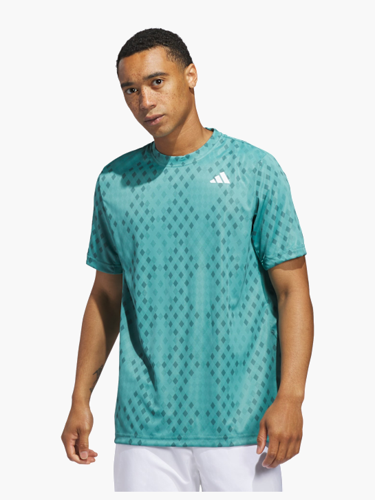 adidas Club Tennis Climacool Graphic T-Shirt Türkis 141424 2