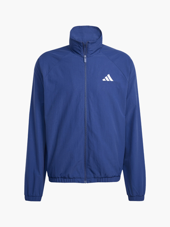 adidas Essential Windbreaker mit kleinem Logo Blau 141472 1