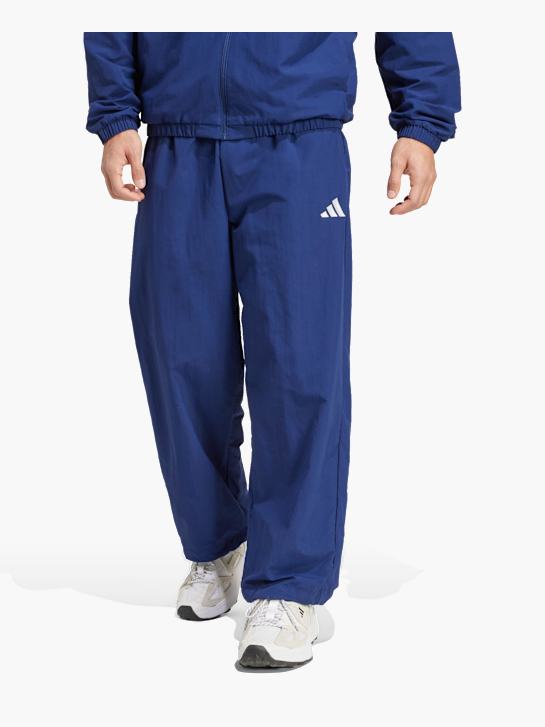 adidas Essentielle Small Logo Gewebte Hose mit Beinabschlüssen ohne Bündchen Blau 141474 2