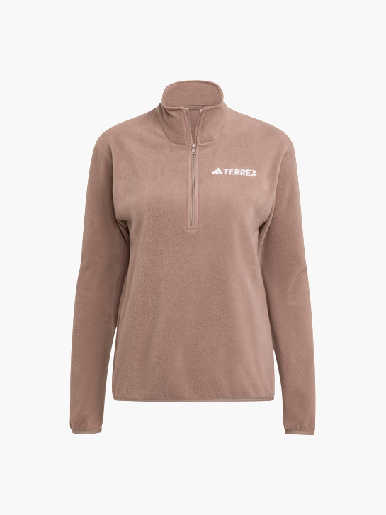 adidas Multi Essentials 1/2 Zip Fleeceoberteil Braun 156411 1