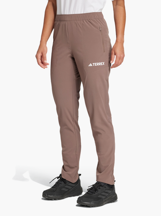 adidas Multi Essentials Stretch Hose Braun 142565 2