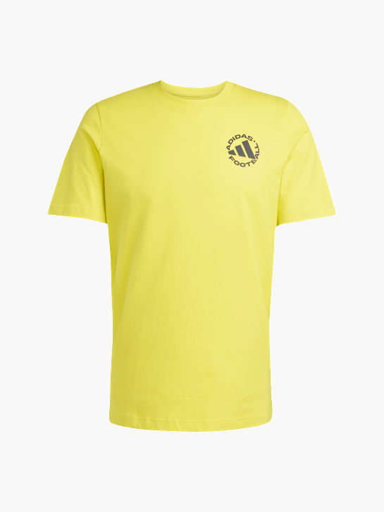 adidas Football Sticker Graphic T-Shirt Gelb 141524 1