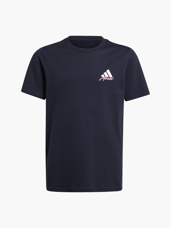adidas Messi Icon Graphic Kids T-Shirt Schwarz 141530 1