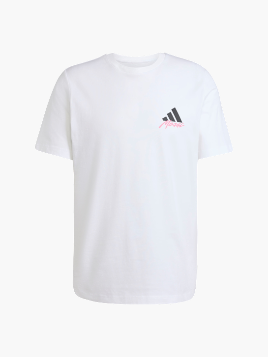 adidas Messi Icon Graphic T-Shirt Weiß 141531 1