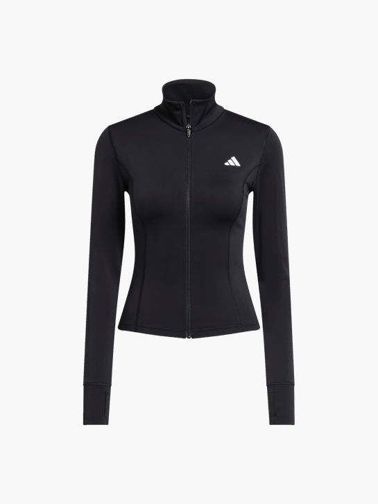 adidas Optime Essentials Full-Zip Jacke Schwarz 156276 1