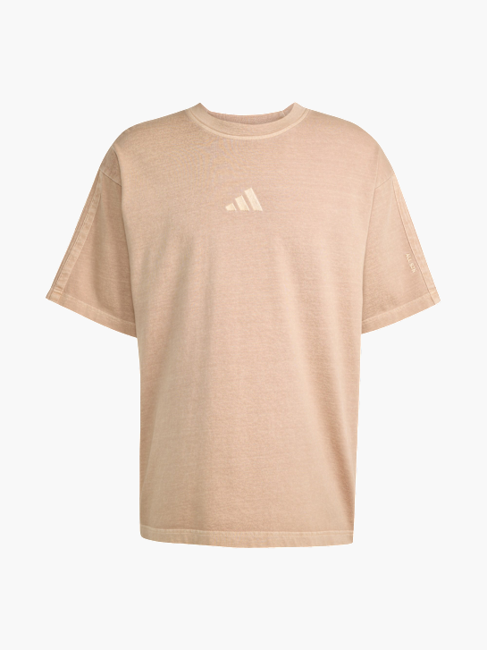 adidas ALL SZN Washed T-Shirt Braun 141499 1