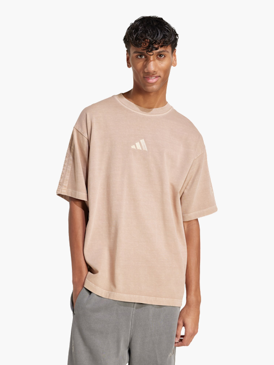 adidas ALL SZN Washed T-Shirt Braun 141499 2