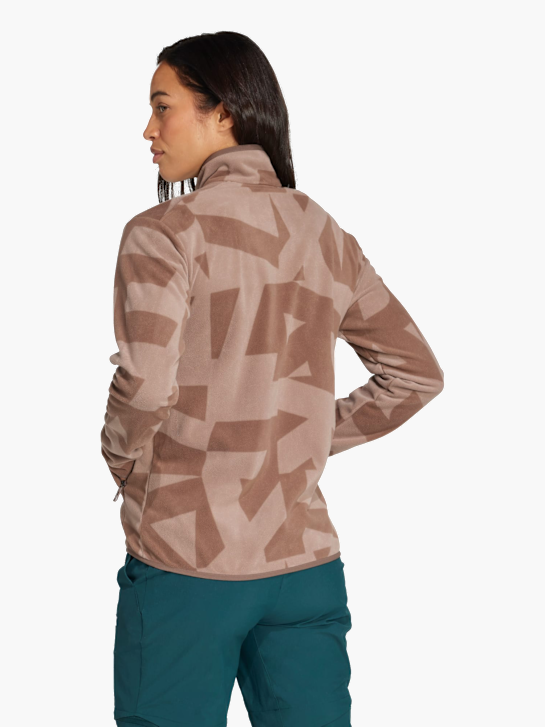 adidas Terrex Multi Printed Fleecejacke Braun 141359 3