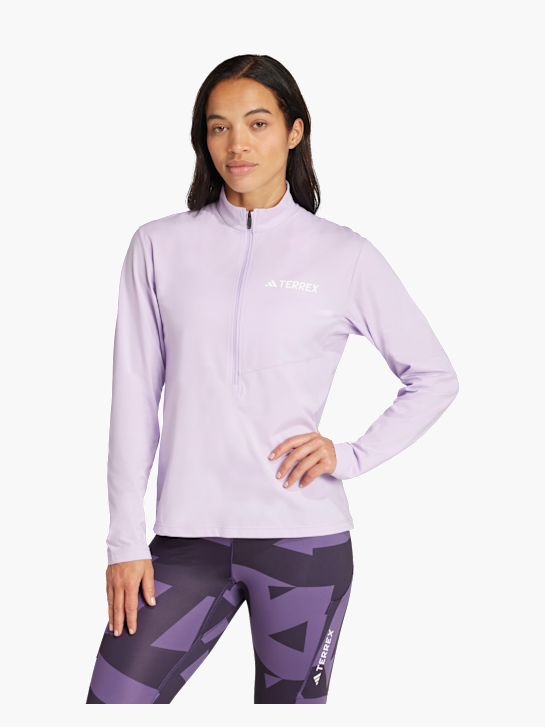 adidas TERREX Multi Climacool 1/2 Zip Longsleeve Lila 142705 2