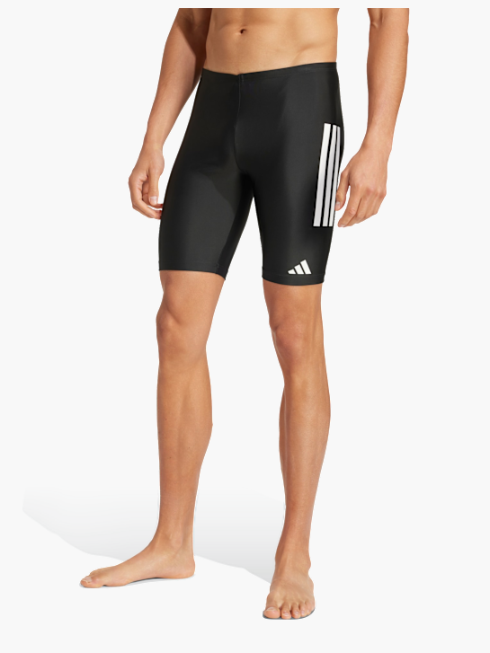 adidas 3-Streifen 8-Inch Jammer-Badehose Schwarz 142451 2