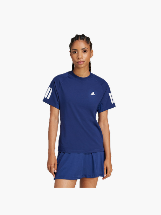 adidas Club 3-Streifen Tennis Climacool T-Shirt Blau 132435 3
