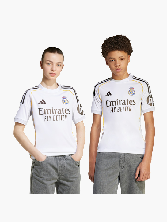 adidas Real Madrid 25/26 Kids Heimtrikot Weiß 142367 3