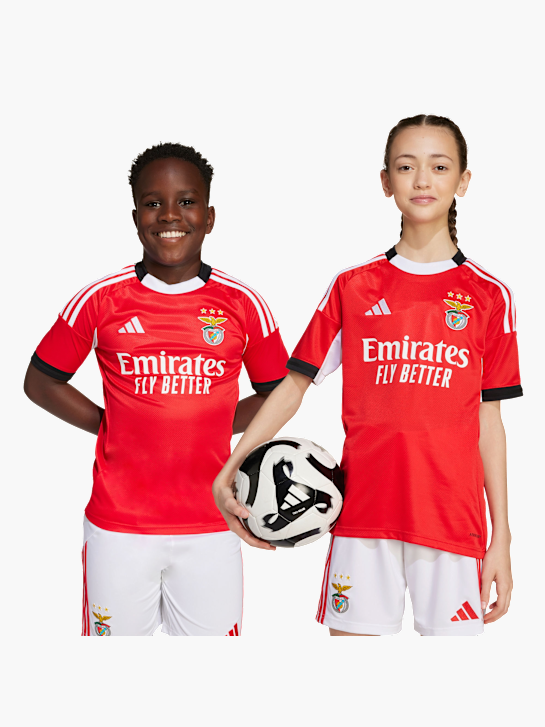 adidas Benfica Lissabon 25/26 Kids Heimtrikot Rot 141567 3