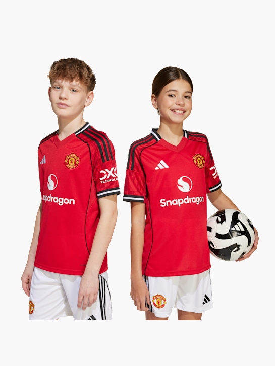 adidas Manchester United 25/26 Kids Heimtrikot Rot 142456 3