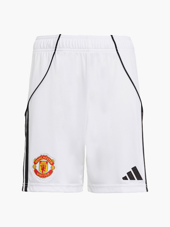 adidas Manchester United 25/26 Heimshorts Kinder Weiß 142458 1