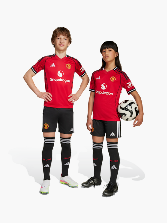 adidas Manchester United 25/26 Heimshorts Kinder Schwarz 142459 2