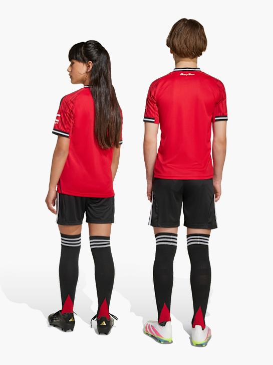 adidas Manchester United 25/26 Heimshorts Kinder Schwarz 142459 3