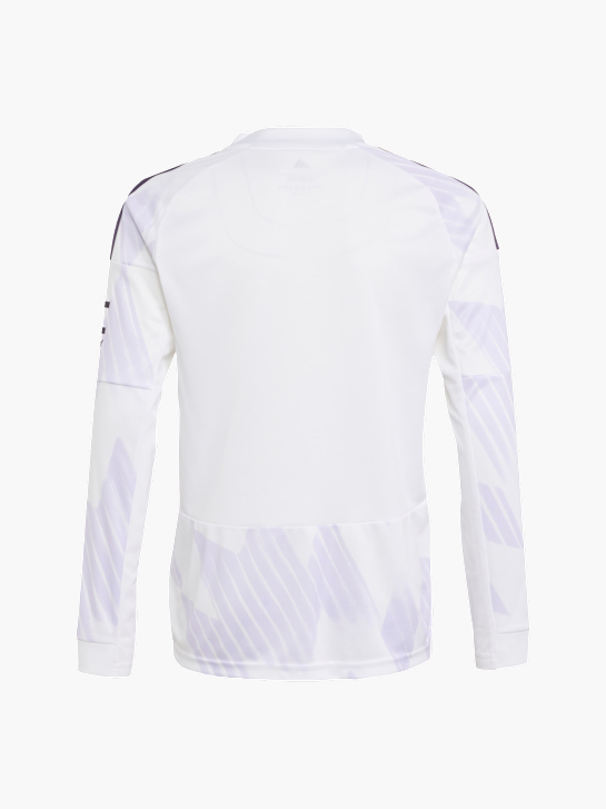 adidas Manchester United&nbsp;25/26 Long Sleeve Kids Auswärtstrikot Weiß 142463 2