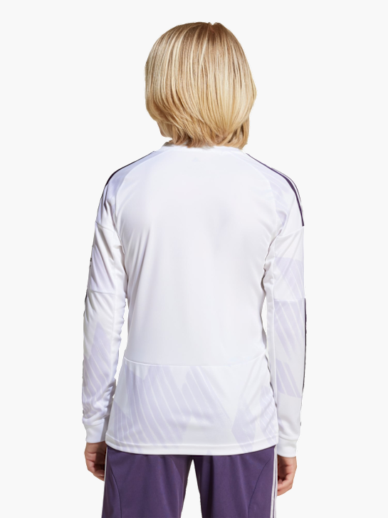 adidas Manchester United&nbsp;25/26 Long Sleeve Kids Auswärtstrikot Weiß 142463 4