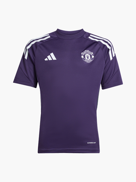 adidas Manchester United Tiro 25 Competition Kids Trainingstrikot Lila 142609 1