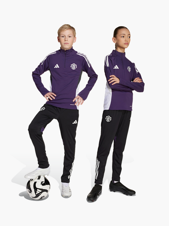 adidas Manchester United Tiro 25 Competition Kids Trainingshose Schwarz 142613 2