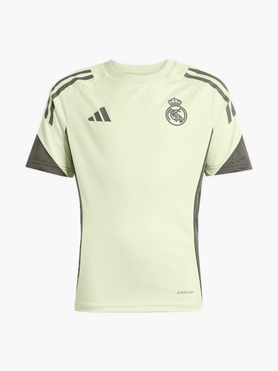 adidas Real Madrid Tiro 25 Competition Kids Trainingstrikot Grün 132165 1