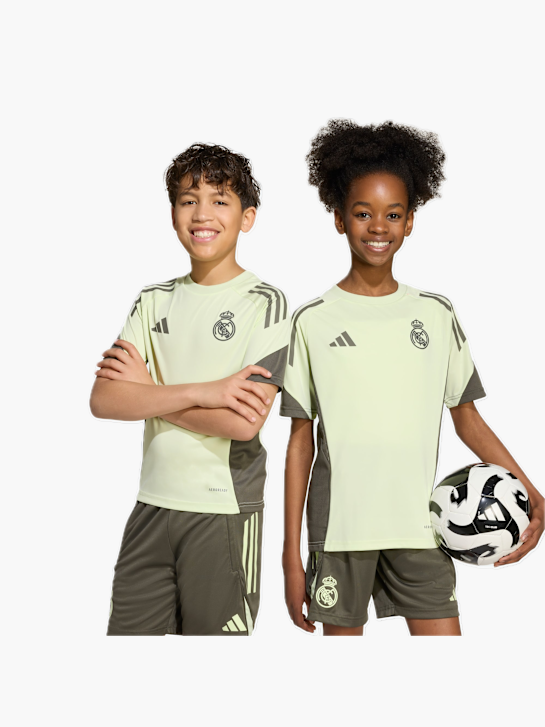 adidas Real Madrid Tiro 25 Competition Kids Trainingstrikot Grün 132165 3