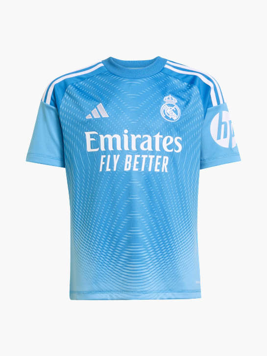 adidas Real Madrid 25/26 Kids Torwart-Heimtrikot Blau 141565 1
