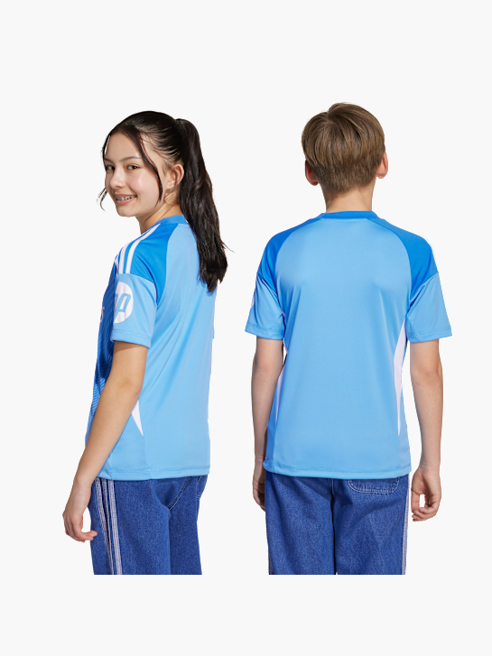 adidas Real Madrid 25/26 Kids Torwart-Heimtrikot Blau 141565 4