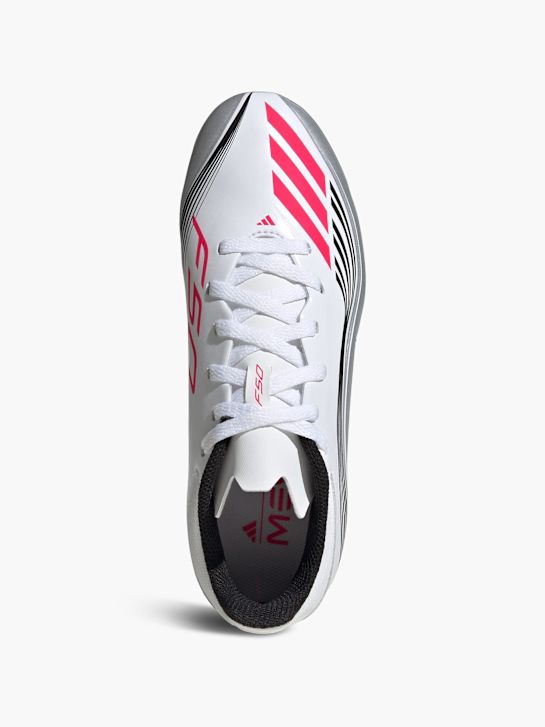 adidas F50 Messi League Kids FG/MG Fußballschuh Weiß 133770 2