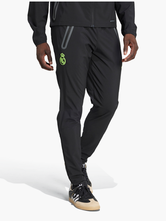 adidas Real Madrid Tiro 25 Pro Vis Tech Travel Hose Schwarz 143291 2