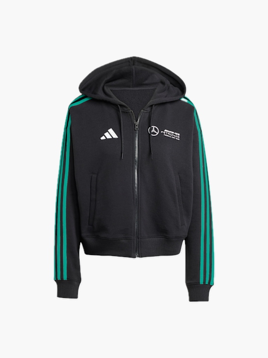 adidas MERCEDES - AMG PETRONAS FORMULA ONE TEAM DNA KAPUZENJACKE Schwarz 133834 1
