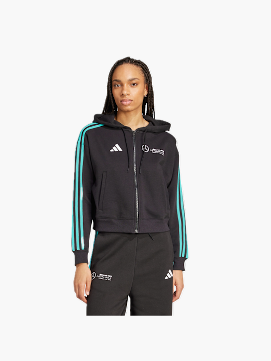 adidas MERCEDES - AMG PETRONAS FORMULA ONE TEAM DNA KAPUZENJACKE Schwarz 133834 2